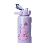 Набір багаторазових пляшок 3 в 1 Дракоша 0.3л 0.7л 2л Фіолетовий HPZSB120013V - Зображення 3