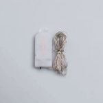 Світлодіодна гірлянда Роса 3 метри на батарейках 30 led нитка на білому дроті біла 30L3MWW