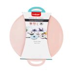 Багаторазова силіконова кришка універсальна 24 х 20.4 см рожева HP34541S - Зображення 5