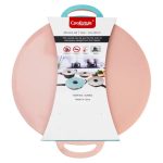 Багаторазова силіконова кришка для каструлі універсальна 32 х 28 см рожева HP34541L - Зображення 6