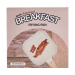 Сковорода гриль квадратна 18×18 см рифлена з гранітним покриттям бежева HP39568W - Зображення 7