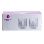 Набір склянок скляних 6 штук по 315 мл прозорий HP518 - Зображення 4