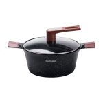 Набір для приготування з антипригарним покриттям 4 предмети, чорний HP33531B - Зображення 4