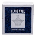 Цукорниця з кришкою 8.5×8.5×8.5 см ваза цукорниця квадратна скляна HP-4-116 - Зображення 6