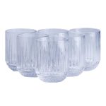 Набір склянок 6 шт по 250 мл із товстого скла HP4150 - Зображення 3