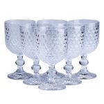 Набір келихів для вина 6 штук скляні HP4152 - Зображення 3