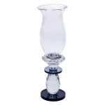 Підсвічник скляний 7×25.5 см підсвічник декоративний келих на ніжці HP-4-1S - Зображення 2