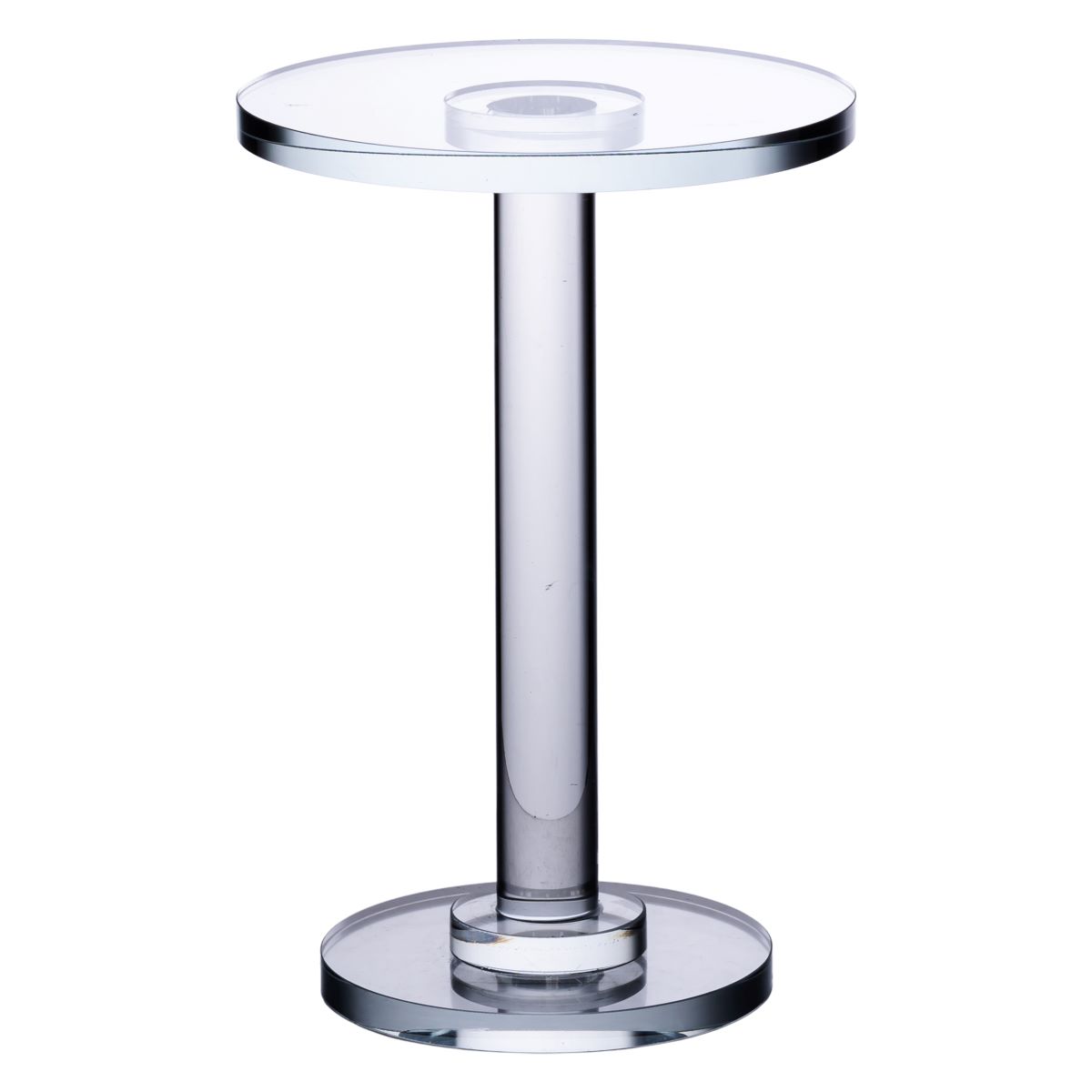 468M_4-1 Тортівниця скляна на ніжці 12×18 см кругла стійка для торта, капкейків HP-4-68M - Зображення 1