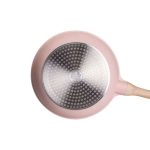 Набір із 3 алюмінієвих сковорідок з товстим дном та антипригарним покриттям MGC HP-4-410P - Зображення 5