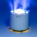 Зволожувач повітря з RGB-підсвічуванням і синхронізацією з музикою 800 мл, білий HPKP6262 - Зображення 2