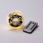 Гірлянда роса на пульті 50 метрів на 500 led світлодіодів крапля на зеленому дроті жовта 500L50MGY - Зображення 8