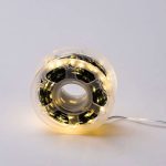 Гірлянда роса на пульті 50 метрів на 500 led світлодіодів крапля на зеленому дроті жовта 500L50MGY - Зображення 9