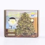 Гірлянда роса на пульті 50 метрів на 500 led світлодіодів крапля на білому дроті жовта 500L50MWY - Зображення 10