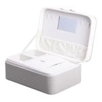 Скринька для прикрас із еко шкіри 24.5×17×10 органайзер для ювелірних виробів HP-5-38 - Зображення 3