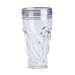 Скляні стакани набір із 6 штук по 250 мл синій HP567 - Зображення 2