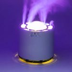 Зволожувач повітря з RGB-підсвічуванням і синхронізацією з музикою 800 мл, білий HPKP6262 - Зображення 3