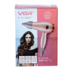 Фен для волосся VGR з концентратором 1000 Вт Рожевий HPV432 - Зображення 2