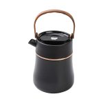 Чайник термос із датчиком температури та вакуумною ізоляцією 700 мл чорний HP-14-22B