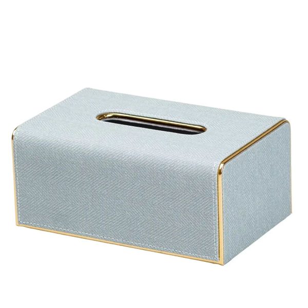 Серветниця горизонтальна 21х13,5х9 см для серветок на стіл М'ятна HP-3-118M