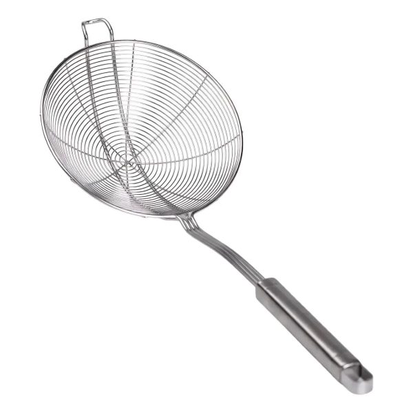 Шумівка з нержавіючої сталі з ручкою Ø 14 см для фритюру HP-19-16-14CM