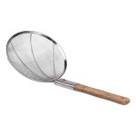 Шумівка "павук" з дерев'яною ручкою Ø 24 см для фритюру та вока HP-19-19-24CM