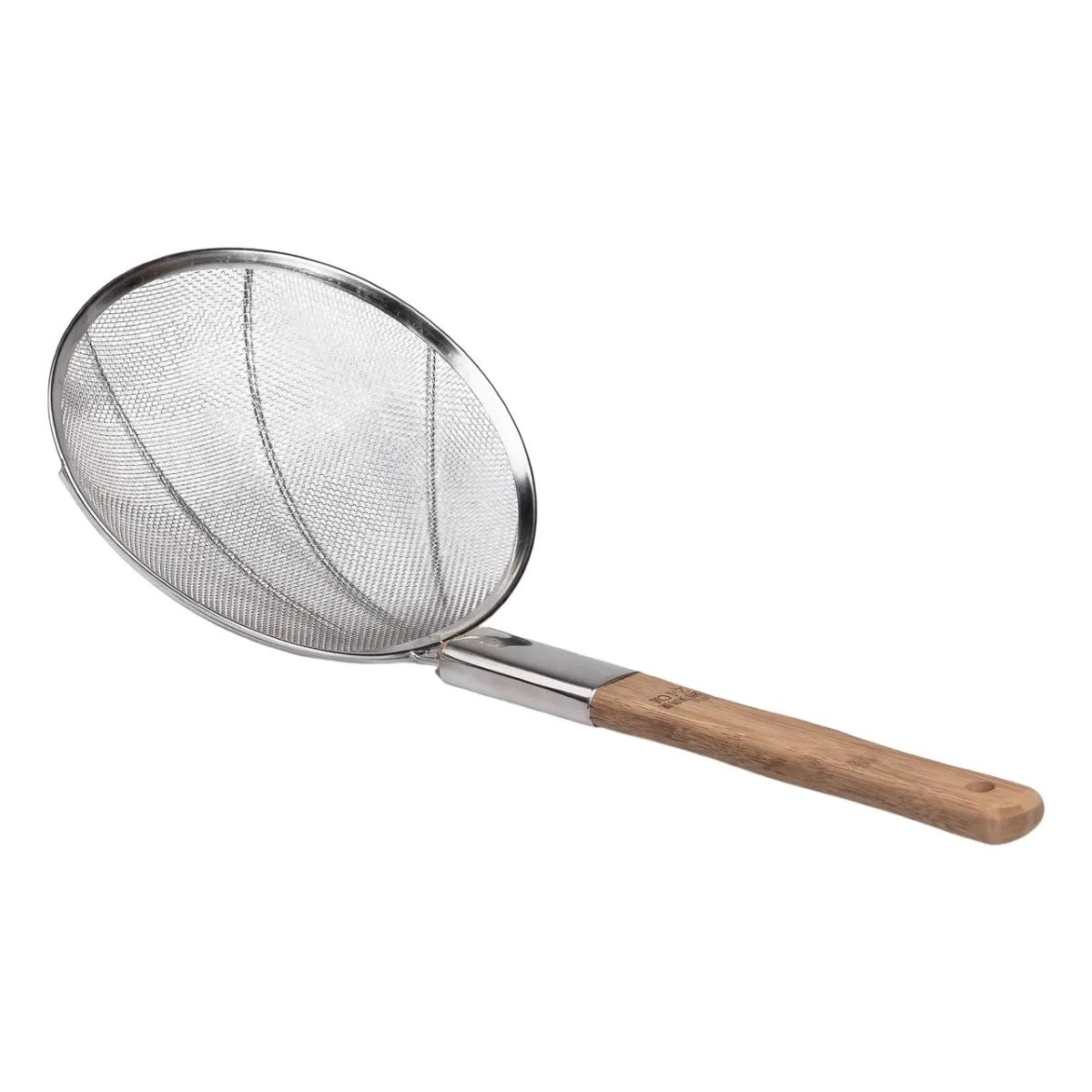 6522961585_w640_h640_6522961585 Шумівка "павук" з дерев'яною ручкою Ø 24 см для фритюру та вока HP-19-19-24CM - Зображення 1