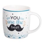 Чашка порцелянова з написами 450 (мл) You are the best RX-N240278YB