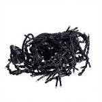 Новорічна гірлянда вулична Бахрома 6 м 105 LED чорний провід Мультиколор 6МBML