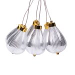 Гірлянда штора з фігурками Повітряна куля 3 метри 6 ламп тепле жовте світло 6L3MBAL