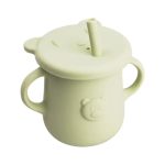 Дитячий набір силіконового посуду 7 предметів Зелений HP34546G - Зображення 7