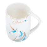 Чашка порцелянова з малюнком єдинорога 400 мл Aura Блакитна HP7187BL - Зображення 2