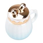 Чашка порцелянова 500 мл із кришкою Блакитна HP7194BL - Зображення 3