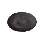 Тарілка сервірувальна порцелянова 25 см чорна HP-7-727 - Зображення 3