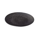 Тарілка сервірувальна порцелянова 25 см чорна HP-7-727 - Зображення 4