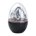 Набір столових приладів на 6 персон із нержавіючої сталі 24 штуки з підставкою Яйце Чорний HP78811 - Зображення 2