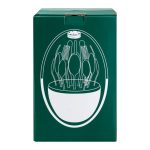 Набір столових приладів на 6 персон із нержавіючої сталі 24 штуки з підставкою Яйце HP78813