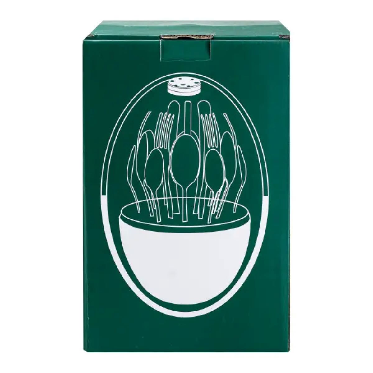 78813_1-600x600-1 Набір столових приладів на 6 персон із нержавіючої сталі 24 штуки з підставкою Яйце HP78813 - Зображення 1