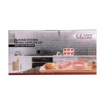 Силіконовий набір форм для випічки з антипригарним покриттям з кухонним приладдям та прихваткою 8 шт HP34543 - Зображення 8