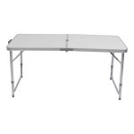 Стіл і 4 стільці для пікніка набір туристичних алюмінієвих складних алюмінієвих меблів для кемпінгу 8812-4 - Зображення 8