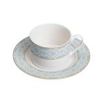 Чашка порцелянова з орнаментом 250 мл, біла HP-7-741 - Зображення 2