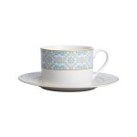 Чашка порцелянова з орнаментом 250 мл, біла HP-7-741 - Зображення 3