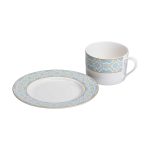 Чашка порцелянова з орнаментом 250 мл, біла HP-7-741 - Зображення 4