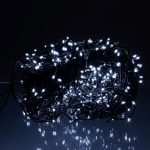 Гірлянда Різдвяна фея вулична 100 (м) 1000 LED чорний провід Білий CF1000L100MBW - Зображення 2