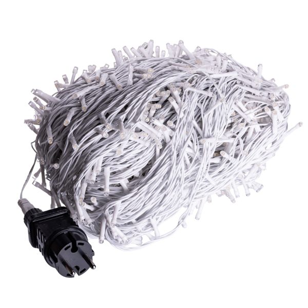 Гірлянда Різдвяна фея вулична 100 м 1000 LED білий провід Мультиколір CF1000L100MWML