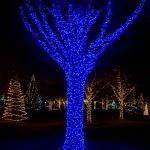 Гірлянда Різдвяна фея вулична 100 м 1000 LED білий провід Синій CF1000L100MWBL - Зображення 10