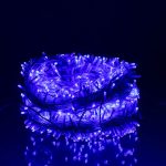 Гірлянда Різдвяна фея вулична 100 м 1000 LED білий провід Синій CF1000L100MWBL - Зображення 2