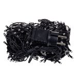 Гірлянда Нитка вулична 30 (м) 300 LED чорний провід Жовтий CF300L30MBY