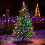 Гірлянда Нитка вулична 30 м 300 LED білий провід Мультиколір CF300L30MWML - Зображення 2