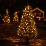 Гірлянда Нитка вулична 30 м 300 LED білий провід Жовтий CF300L30MWY - Зображення 2