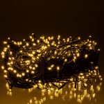 Гірлянда Різдвяна фея вулична 50 (м) 500 LED чорний провід Жовтий CF500L50MBY - Зображення 2